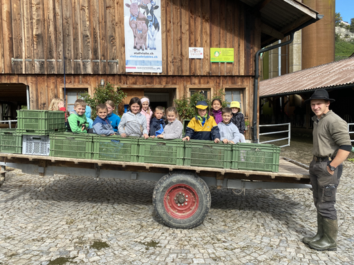 Besuch auf dem Bauernhof